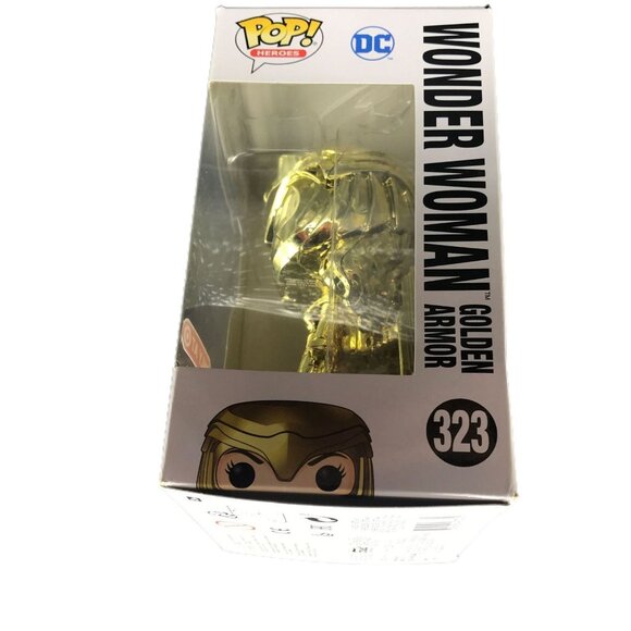 Wonder Woman Golden Armor WW84 Funko Pop #323 Target Exclusive - Picture 8 of 12